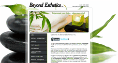 Desktop Screenshot of beyondesthetics.ca